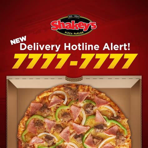 shakey's hotline number|We've migrated to a NEW delivery .